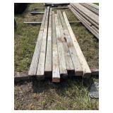 4 by 4 docking posts