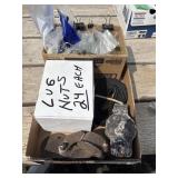 Lug nuts, bolts, exhaust caps