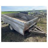 Truck bed trailer