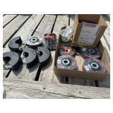 Milwaukee shields, grinding wheels, Allen
