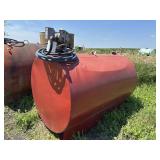 Fuel barrel with pump