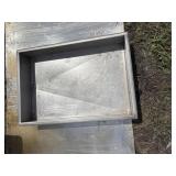 Stainless steel sheet and tray