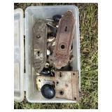 Door handles and doorbell covers