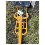 Motorcycle frame and tank