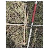 Tire irons and hog catcher