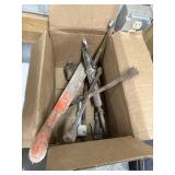 Tire iron, air chucks, etc