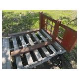 Pallet forks with Gehl hookups