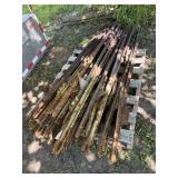 Pallet of T posts (qty: 45)