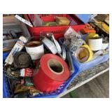 Assorted tape, etc