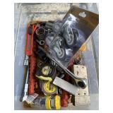 Sockets, tent stakes, misc.