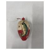 Antique wooden fishing bobber