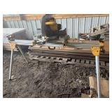 DeWalt compound miter saw with stand