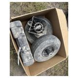 4.10-4 wheels, socket set