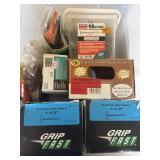 Box of nails and screws