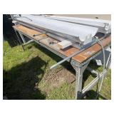 Work table with lights