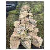 Limestone landscaping rocks