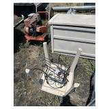 Plant stands and patio table