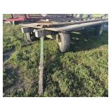 Hay rack on John Deere running gear