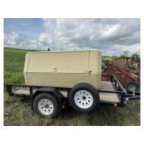 Ingersoll Rand 185CFM Air Compressor and Trailer