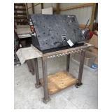 Metal tool box and cart