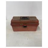 Tool box with sockets