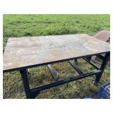 Metal workbench 40 by 72