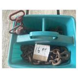 Hitch pins and chains