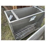 Stainless steel hog feeder