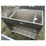 Stainless steel hog feeder