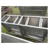 Stainless steel hog feeder