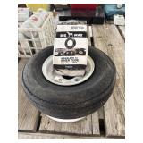 Tire, rim and inner tube