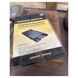 Trolling motor mount and boat seat covers