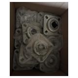 Box of bearings and housings