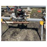 Craftsman compound miter saw on stand