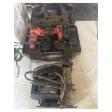 Cordless screwdriver and scroll saw