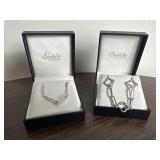 Sterling Silver ï¿½Paper Clipï¿½ Necklace and