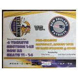 4 Tickets for the August 16 Game at US Bank