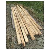 Pallet of posts