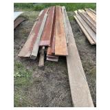 Assorted lumber and deck boards