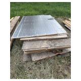 Stack of insulation panels