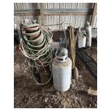 Torch and Tanks on Cart