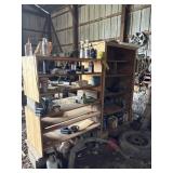 Shelves and contents