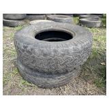 Stack of LT265/75R16 tires (2)