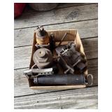 Two Jacks, Vice, Grease Gun