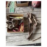 Two Chain Binders, Ratchet Straps