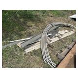 Pile of scrap aluminum