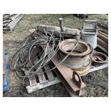 Pallet of scrap metal