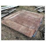 Pallet of scrap metal