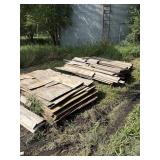 Three Piles of assorted Lumber