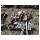 Pallet with Scrap parts, electrical wire